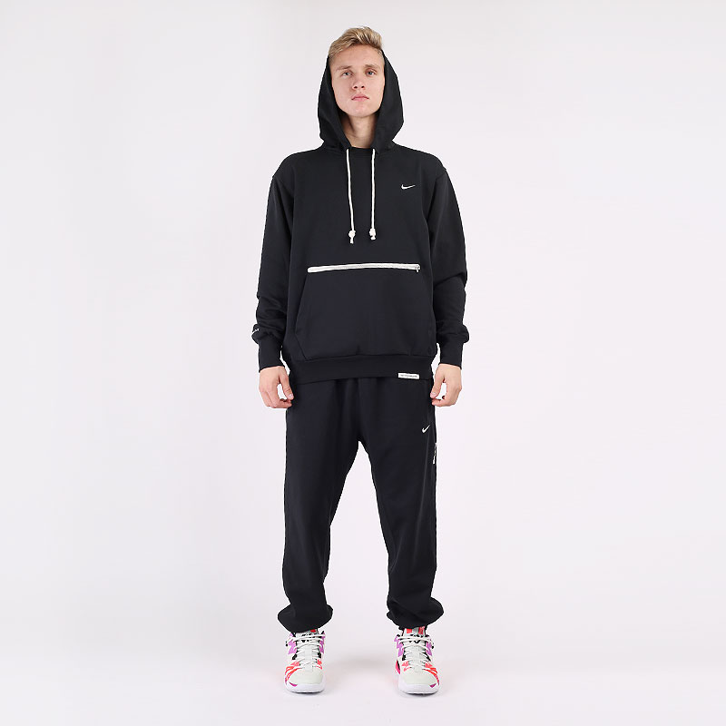 мужская черная толстовка Nike Standard Issue Basketball Pullover Hoodie CV0864-010 - цена, описание, фото 7